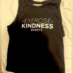 Brand new Barry’s tank top